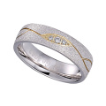 Brass Ring Gold Plated Wedding Dummy Ring